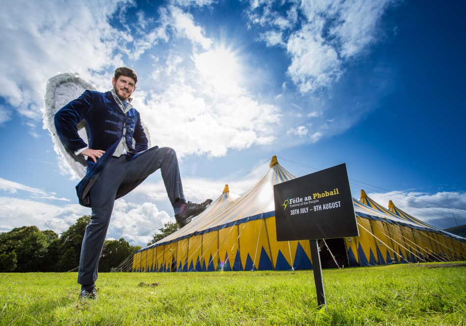 Harp Angel’s Looking on the Harp Side at Féile an Phobail
