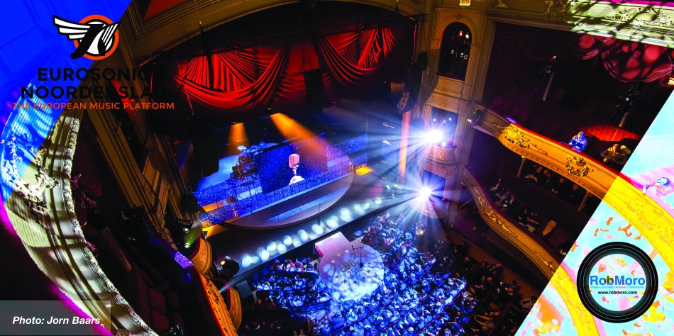 European Border Breaker Awards ceremony  by Jorn Baars for Eurosonic Noorderslag 2016.