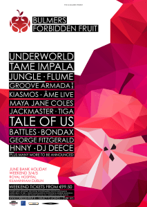 Forbidden Fruit Festival 2016 line-up