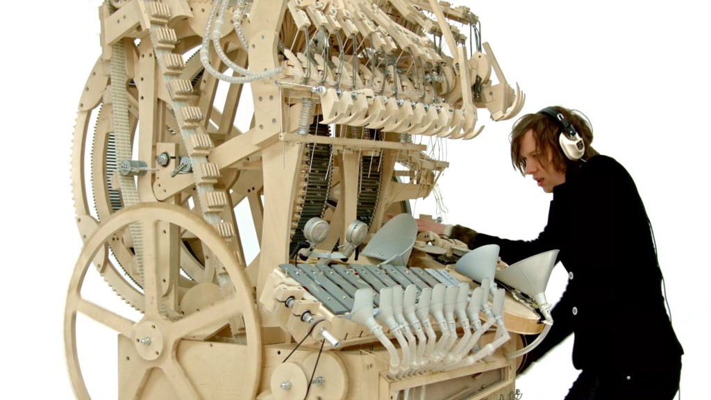 Swedish musician Wintergatan’s Marble Machine