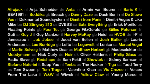 ADE full line-up.