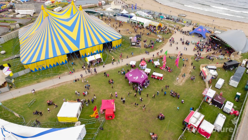 Sea Sessions from above.