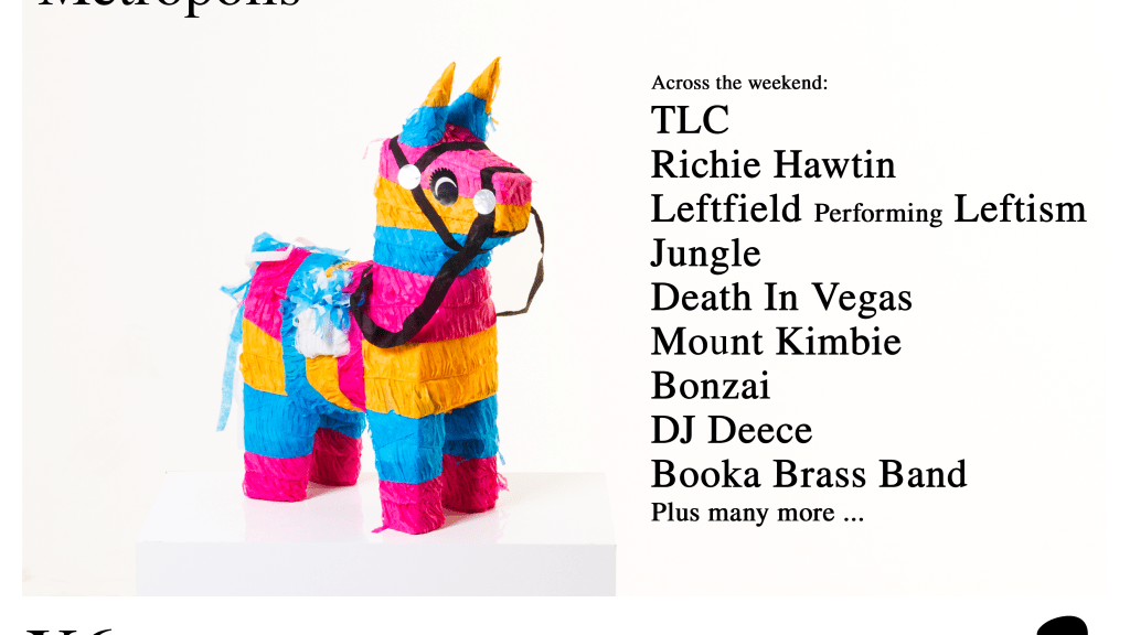 Metropolis Festival returns this October Bank Holiday Weekend.