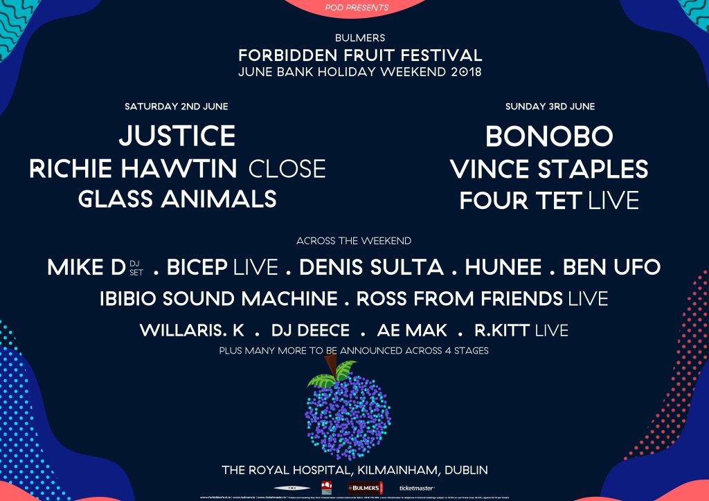 Music | Forbidden Fruit Festival breaksdown initial day-by-day for&nbsp;2018