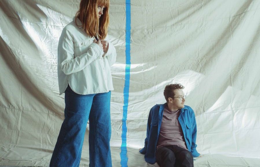 WYE OAK, the duo consisting of Jenn Wasner and Andy Stack.