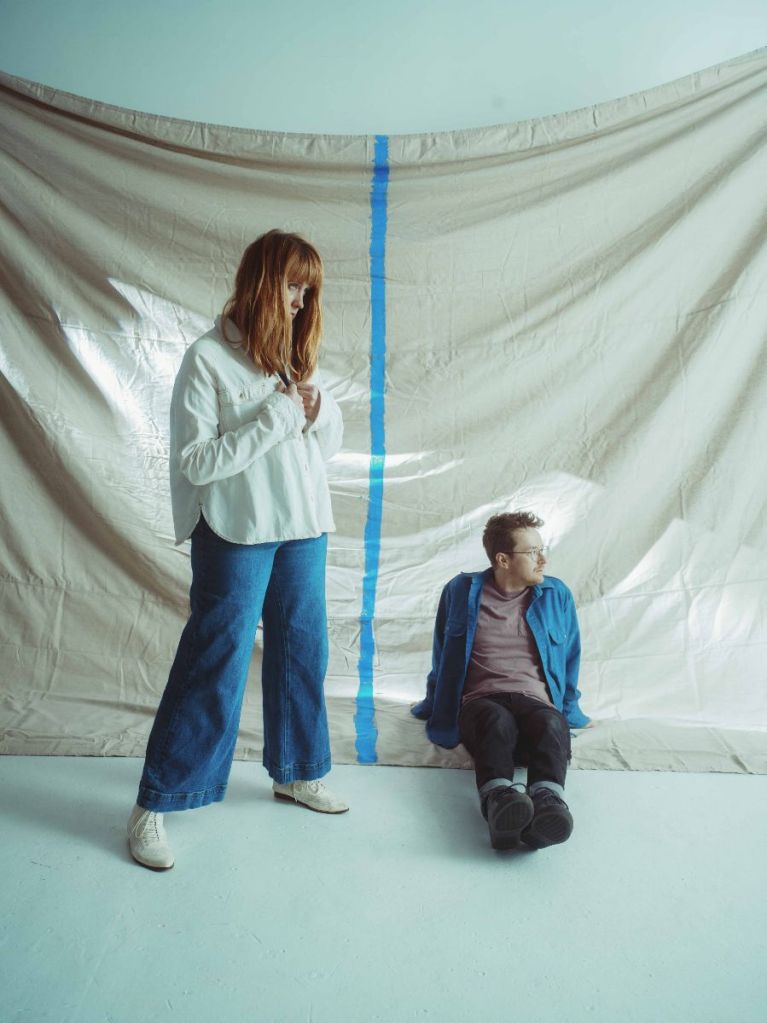 WYE OAK, the duo consisting of Jenn Wasner and Andy Stack.