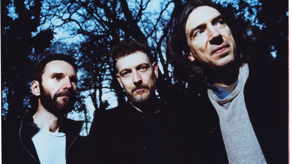 Nathan Connolly, Gary Lightbody and Johnny McDaid of Snow Patrol